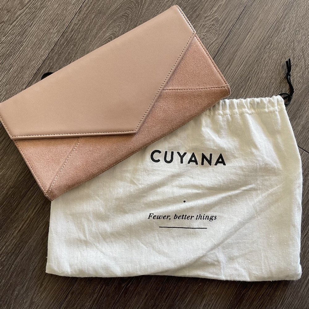 Cuyana Blush Clutch